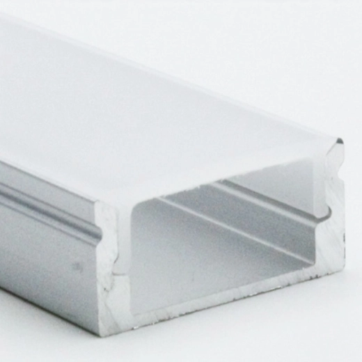 Solight aluminium profiel voor LED-strips 1 m (17 × 8 mm) met melkachtige diffuser