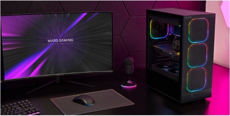 4× 120mm ARGB Line-Glow in de doos