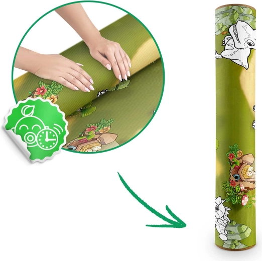 Rolbaar design voor eenvoudig opbergen en overal gebruiken