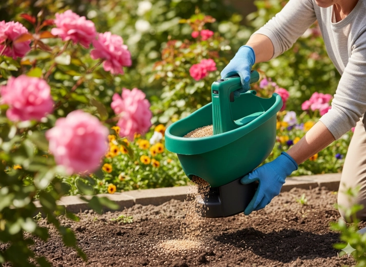 Snel en comfortabel werken in borders en op gazon