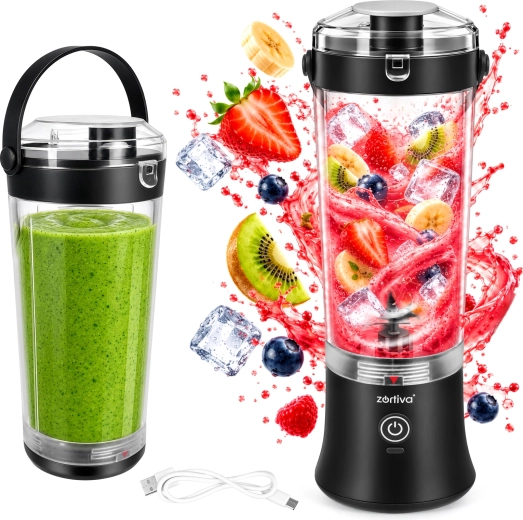 Draagbare draadloze blender Zortiva ShakeWave 600 ml
