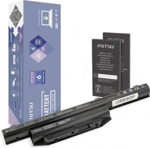 Batterij voor Fujitsu Lifebook E753 4400 mAh (48 Wh)