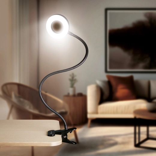 Stabiele clip en flexibele arm