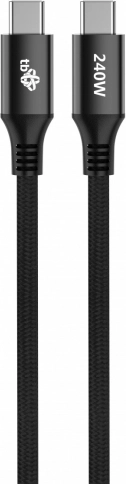 Laad- en datakabel USB‑C – USB‑C 2 m, 240 W, zwart