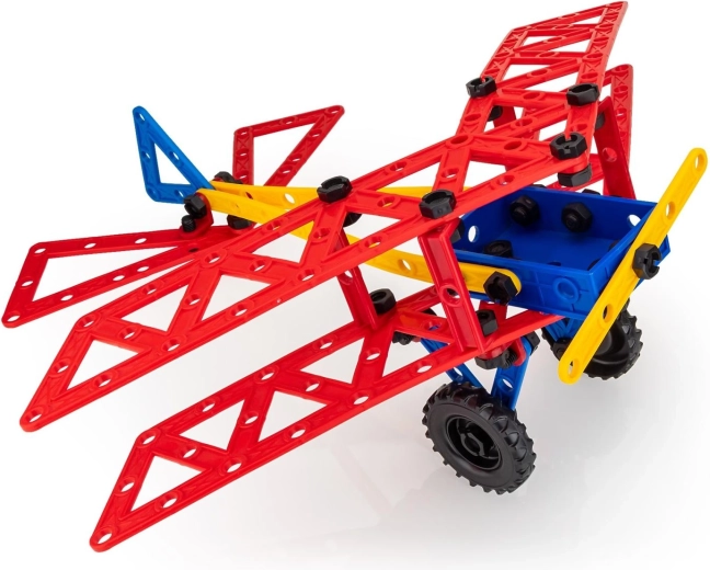 Creatieve modellen: dubbeldekker, voertuigen en boten