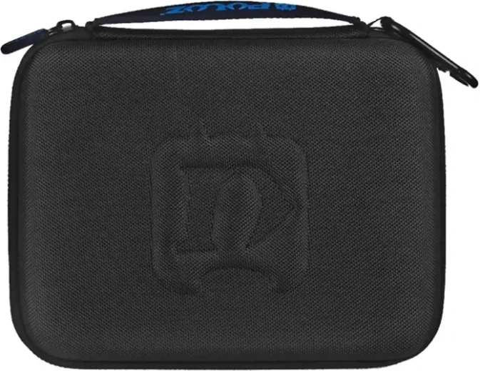 Compact etui met comfortabel draaggemak