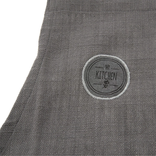 Duurzame 100% katoen in elegante grijstint