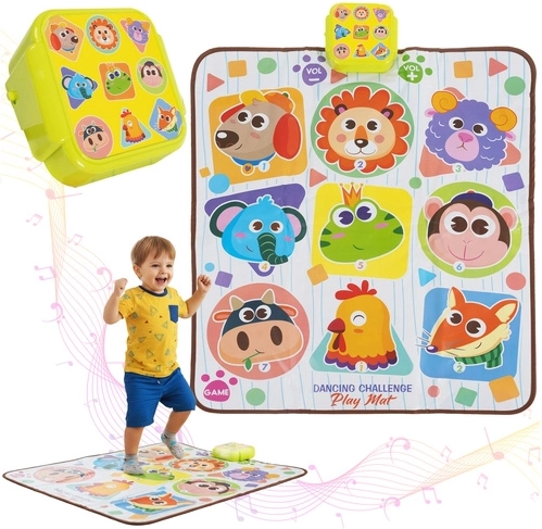 Interactieve dansende muziekmatt voor kinderen ISO Trade 82 × 65 cm