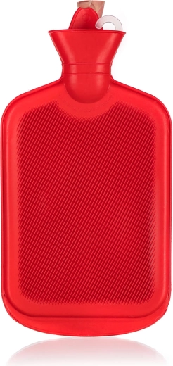 Duurzame rubberen kruik met gelijkmatige warmtestraling