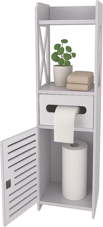 Toiletpapierdispenser met uitgifteopening