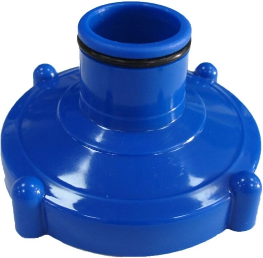 Adapter voor het aansluiten van een zwembadstofzuiger op de filtratie Tampa en Intex