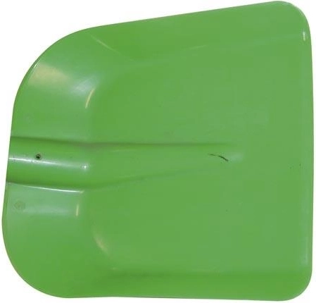 Kunststof kolenschep 28 × 25 cm zonder steel, mix kleuren