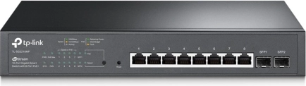Switch Slim TP-Link SG2210MP 8-Poorts PoE+ 2-Slot SFP