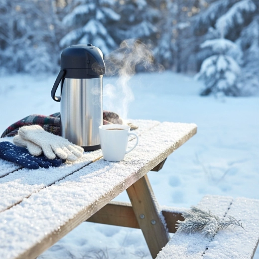 Dubbelwandige isolatie voor langdurige warmhoudfunctie