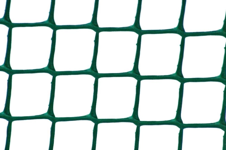 Duurzaam plastic net met gelijkmatige mazen