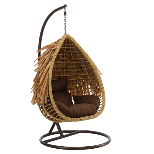 Stabiele metalen standaard en veilig schommelen