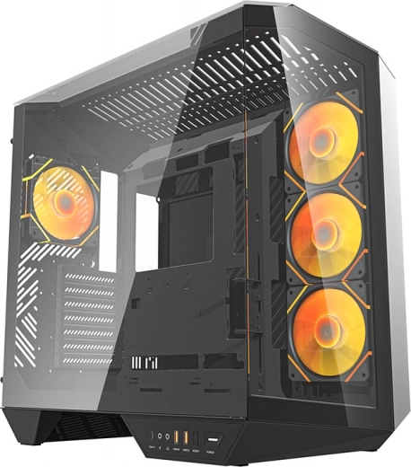 Computerkast Darkflash DY470 zwart