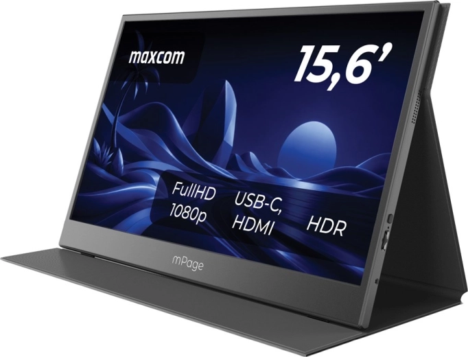 Maxcom mPage 15 draagbare monitor 15,6" Full HD