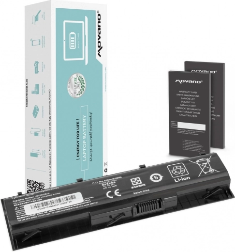 Movano batterij PA06 HSTNN-DB7K voor HP Omen 17-w en Pavilion 17-ab 4400 mAh (49 Wh)