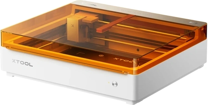 Compacte desktoplaser voor zowel graveren als snijden