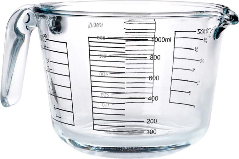 Precieze meting in ml en fl oz