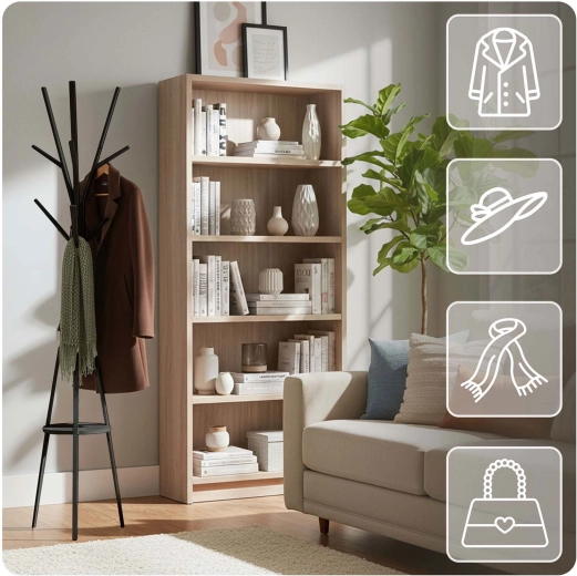 Veel ruimte voor kleding en accessoires