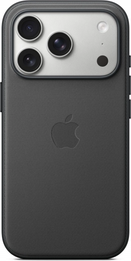 TechWoven stoffen hoes met MagSafe voor iPhone 17 Pro – zwart