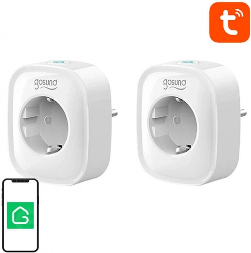 Slimme WiFi-stekker Gosund SP1 (2 stuks)