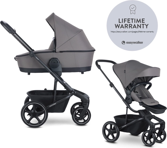 Easywalker combikinderwagen Harvey 5 2-in-1 pebble grey