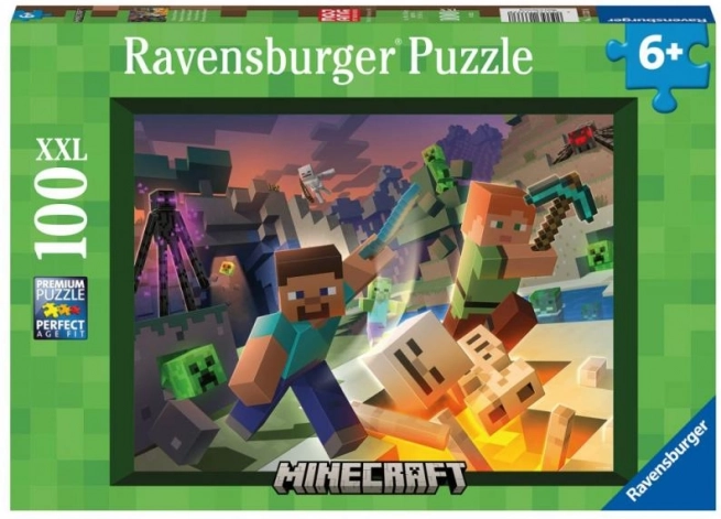 Puzzle RAVENSBURGER Minecraft – 100 stukjes