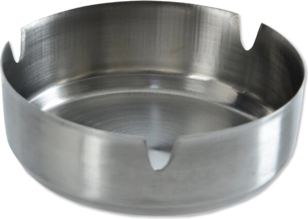 RVS asbak Ash diameter 9 cm
