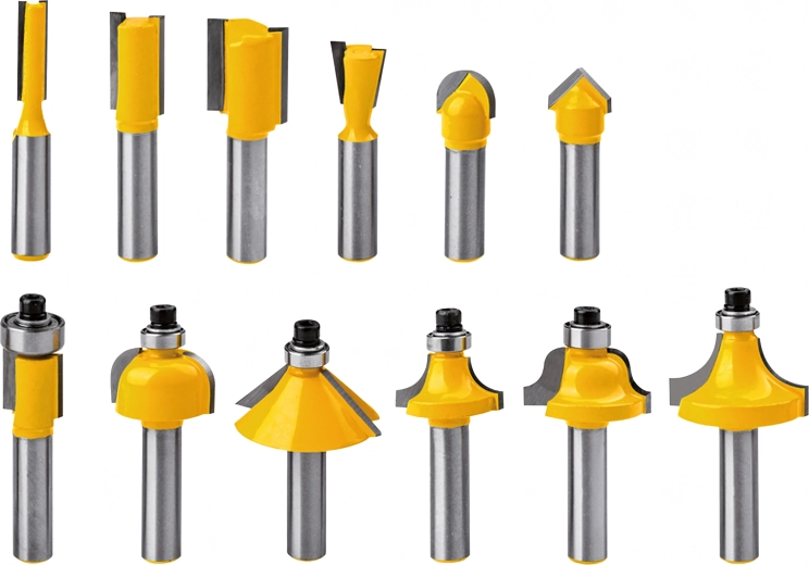 12 frezen voor elk detail