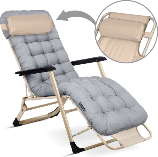 Comfort dankzij dik gewatteerd kussen