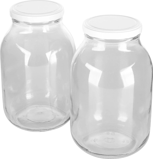 Helder glas voor direct overzicht van de inhoud