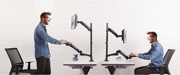 Ergonomisch zittend en staand werken