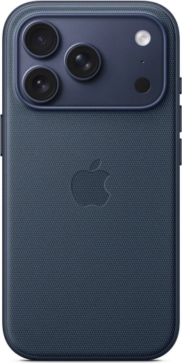 Textielen hoes TechWoven met MagSafe voor iPhone 17 Pro – blauw