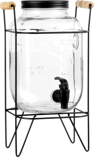 Comfortabel schenken dankzij de verhoogde standaard