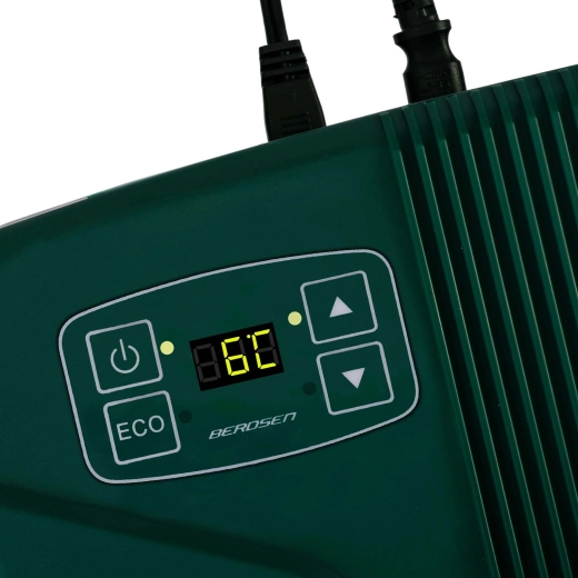 Dubbele voeding 12 V en 230 V + ECO-modus