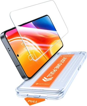 Torras Install Master beschermglas voor Samsung S25