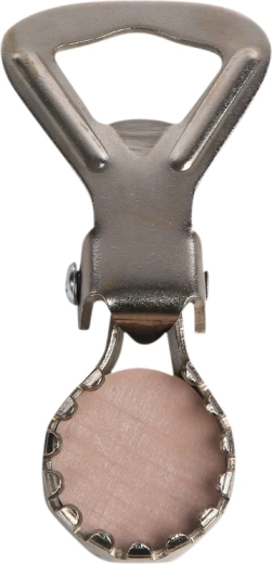 Flesopener voor kroonkurken met vergrendelmechanisme