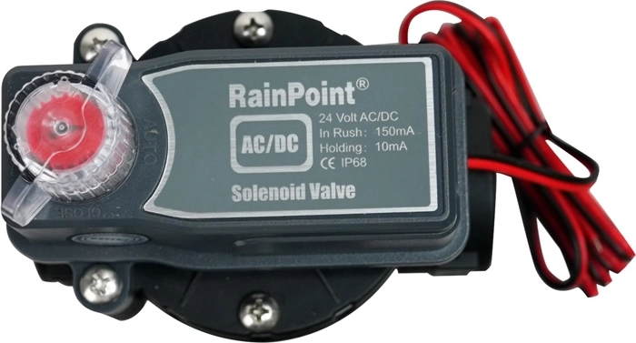 Elektronische irrigatieklep 1" RAINPOINT 24 V AC/DC, IP68