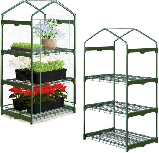 Drie niveaus voor meer planten op een kleine ruimte