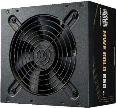 Voeding Cooler Master MWE Gold V3 650W ATX 3.1 80 Plus, niet‑modulair