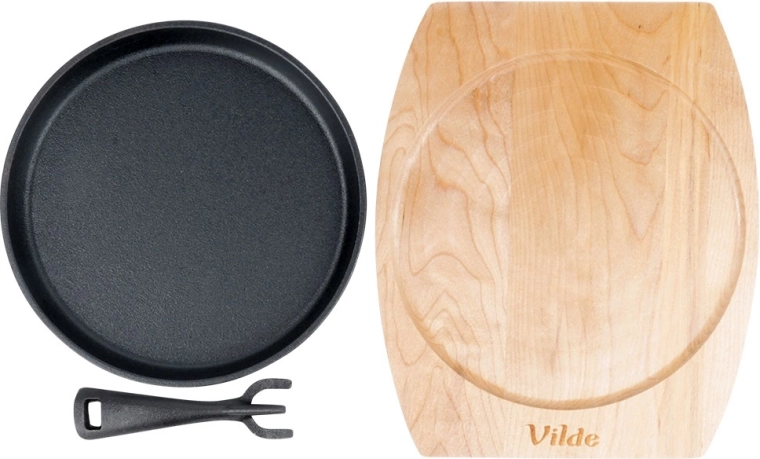 Afneembare handgreep en veilig serveren