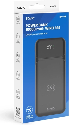 Capaciteit van 10.000 mAh in een compact ontwerp