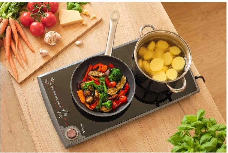 Twee kookzones voor comfortabel koken