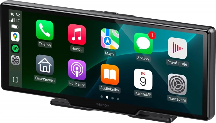 Multimediale station met camera SCT M1090DBWT – CarPlay en Android Auto