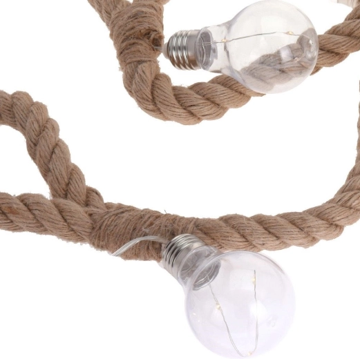 Natuurlijk juten touw met vintage uitstraling