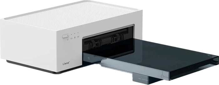 Compact ontwerp met uitschuifbare lade