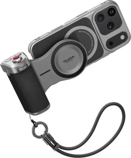 Telesin Master Grip-houder voor iPhone 17 Pro – basisset